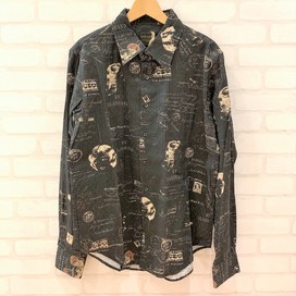 グラッドハンドの黒　BYGH-16SS-11　ドビー織り生地シャツの買取実績です。