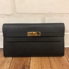 エコスタイル新宿南口店でエルメス（HERMES）のC刻印 ケリーウォレットをお買取しました。状態は綺麗な状態のお品物です。