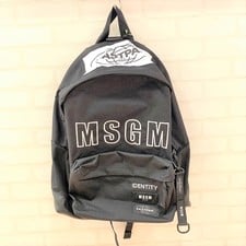 エムエスジーエム ×EASTPAK　黒　リュックサック 買取実績です。