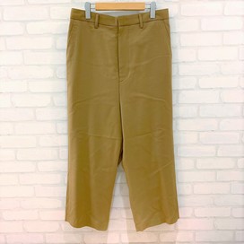 ジュンヤワタナベのキャメル　サルエルスタイル　ハイウエスト　クロップドワイドパンツの買取実績です。