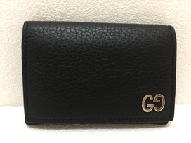 グッチの黒 GG ドリアン カードケース 473923の買取実績です。