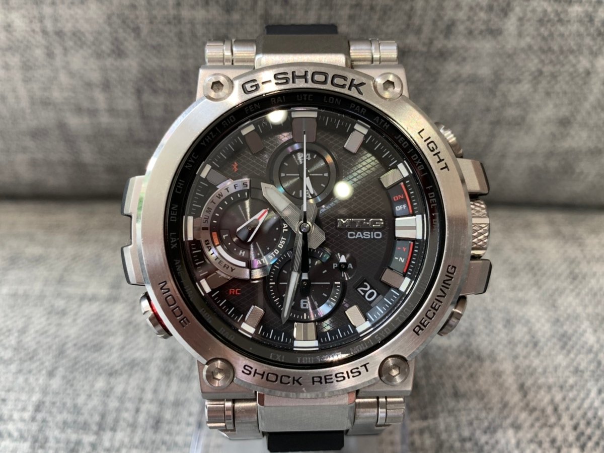 G-SHOCKのMTG-B1000-1AJF MT-G BluetoothR 搭載 電波ソーラーの買取実績です。