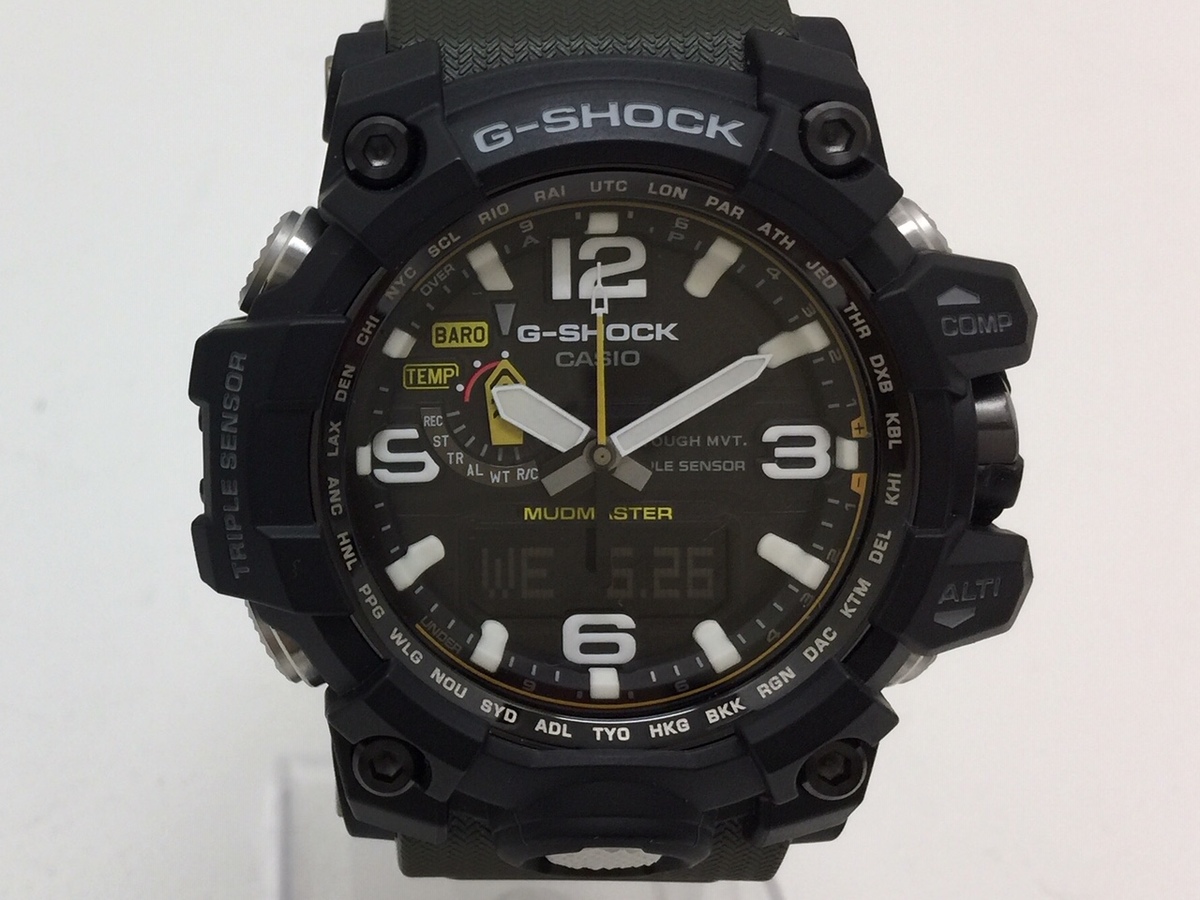 G-SHOCKのGWG-1000-1A3JF MUDMASTERマッドマスターの買取実績です。