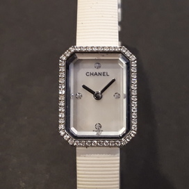 シャネルのプルミエール ダイヤベゼル ラバーベルト クォーツ時計を買取させて頂きました。東京都港区リサイクルショップ「エコスタイル広尾店」