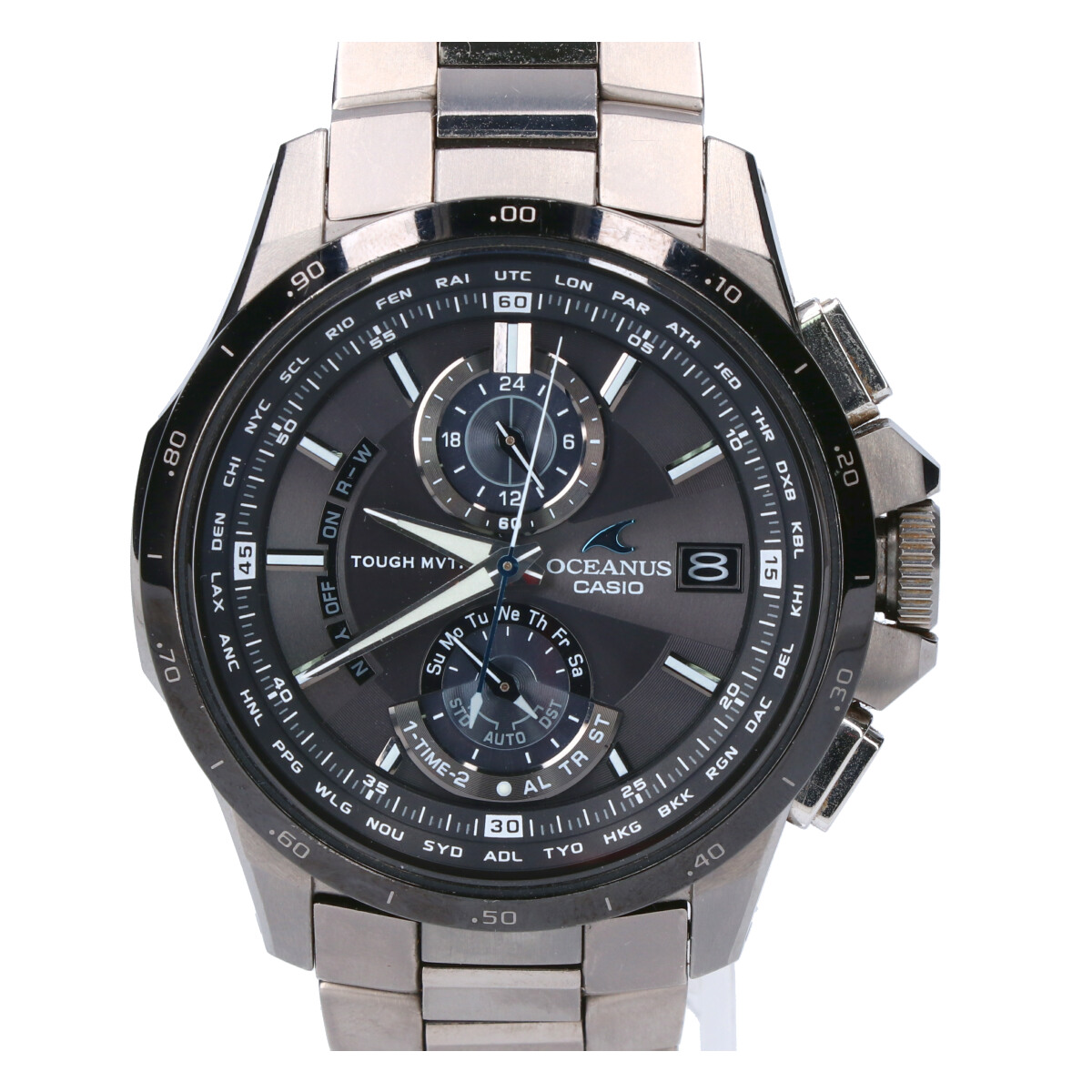 カシオのOCW-T1010-1AJF オシアナス チタン タフソーラー電波 腕時計の買取実績です。