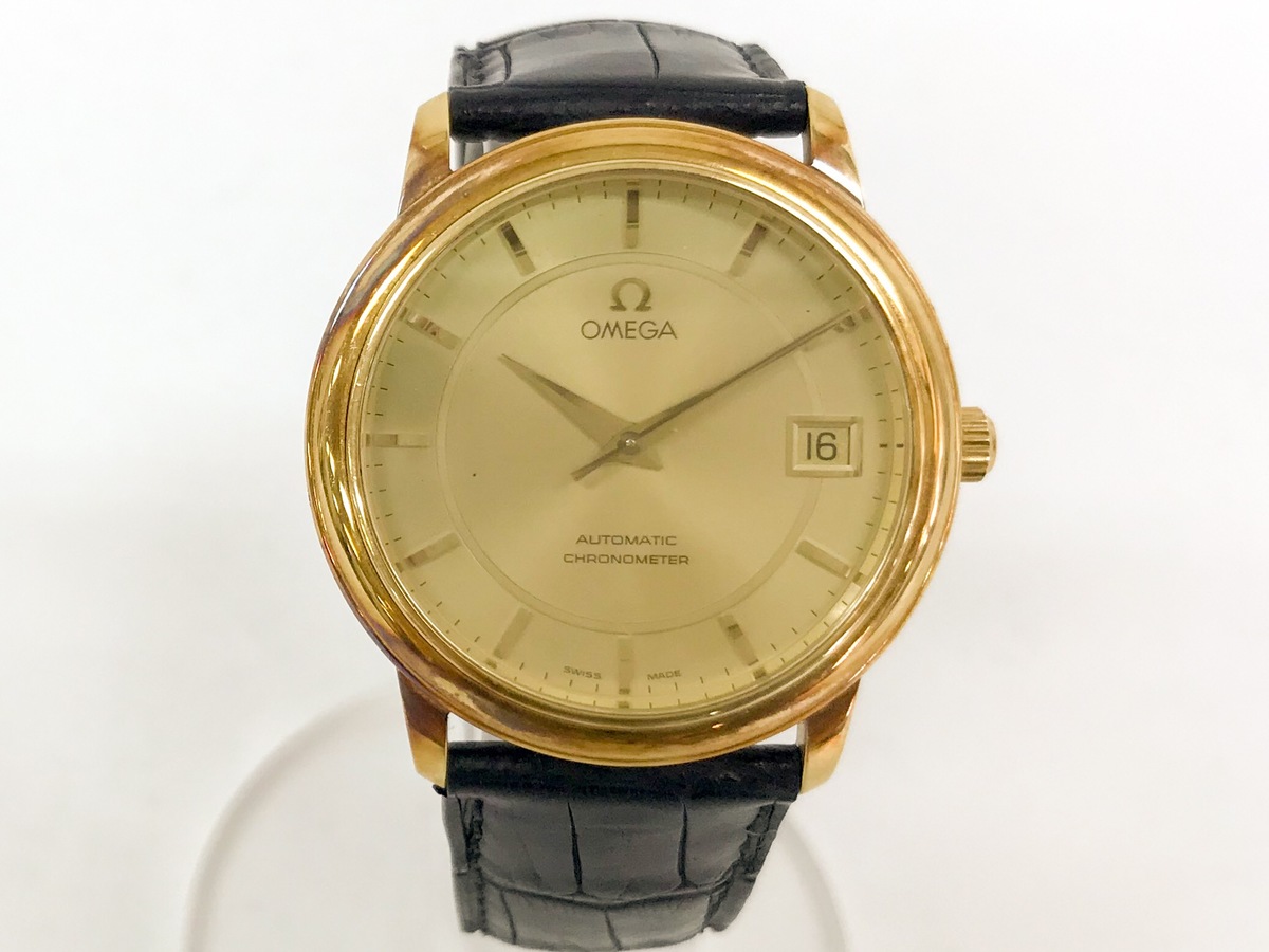 オメガの4600.11.01　デビル　プレステージ　K18 　自動巻き時計の買取実績です。