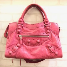 新宿南口店でバレンシアガ（BALENCIAGA）のジャイアントシティ カバード 2WAYバッグをお買取しました。状態は通常使用感のあるお品物です。