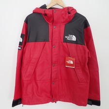 ノースフェイス ×Supreme シュプリーム　NP618071　LEATHER MOUNTAIN JACKET　シープレザーマウンテンジャケット 買取実績です。