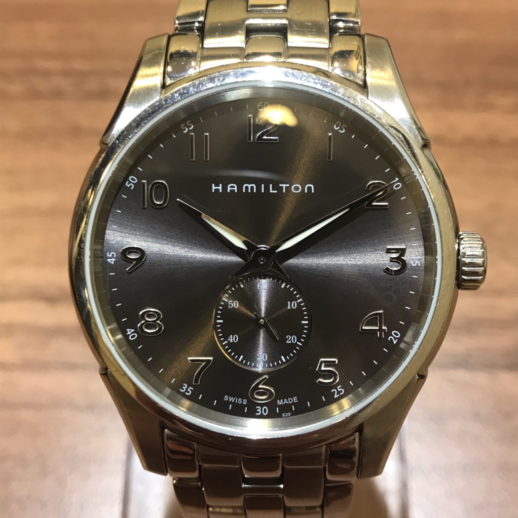 エコスタイル新宿南口店でハミルトンのH384110 ジャズマスター 腕時計をお買取しました。 買取価格・実績 2019年8月18日公開情報