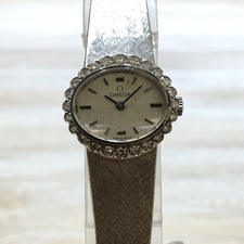 オメガ 750 ダイヤベゼル レディース ヴィンテージ 腕時計 買取実績です。