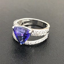 新宿南口店でPt950 4.610ct D1.02ct タンザナイト リングをお買取しました。状態は-