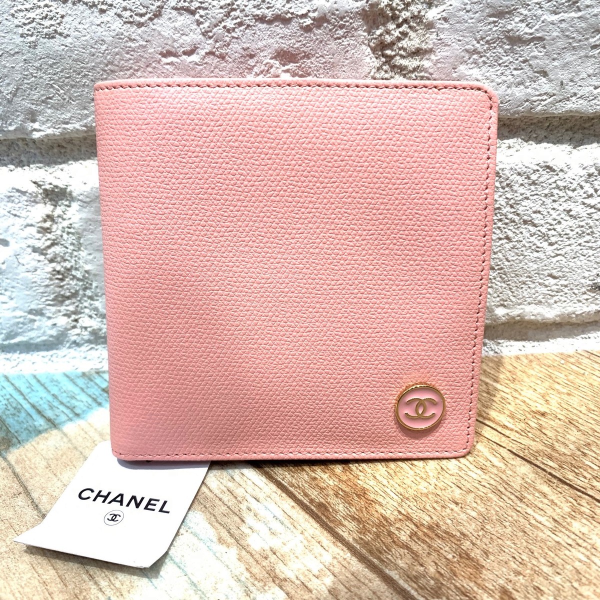 シャネルのブランド財布のアイコン ピンク レザー 2つ折り財布の買取実績です 19年9月11日公開の情報です エコスタイル