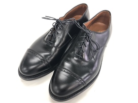 オールデンの901　黒　カーフレザー　パンチドキャップトゥシューズの買取実績です。
