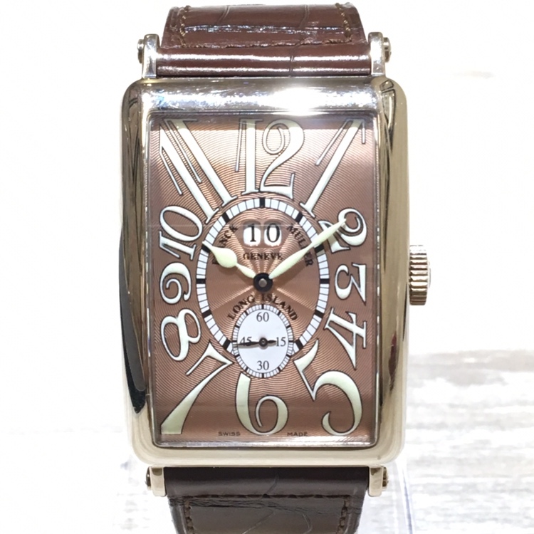 フランクミュラーのロングアイランド 1200S6GG 18K ロングアイランド グランギシェ腕時計の買取実績です。