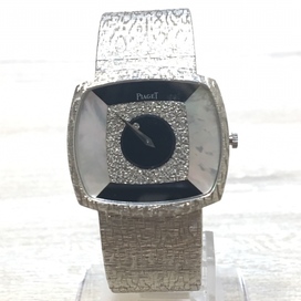 3446の750WG ダイヤフェイスの金無垢 腕時計の買取実績です。