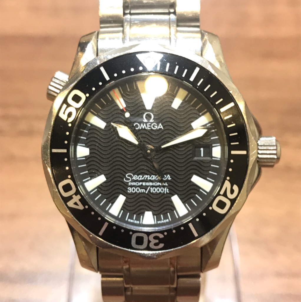 オメガの2262.50 シーマスター クオーツ SS 腕時計の買取実績です。