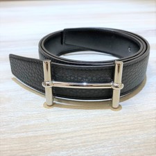 エルメス 黒 Boucle de ceinture H d'Ancre 38mm ベルト 買取実績です。