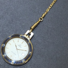 オメガのシーマスター デイト付き 懐中時計をブランド買取の銀座本店で買取致しました。