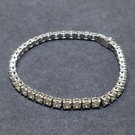 ダイヤモンドのPt850 10.00ct ダイヤモンド テニスブレスレットの買取実績です。