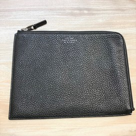 スマイソンの黒 シュリンクレザー L字ファスナーポーチの買取実績です。