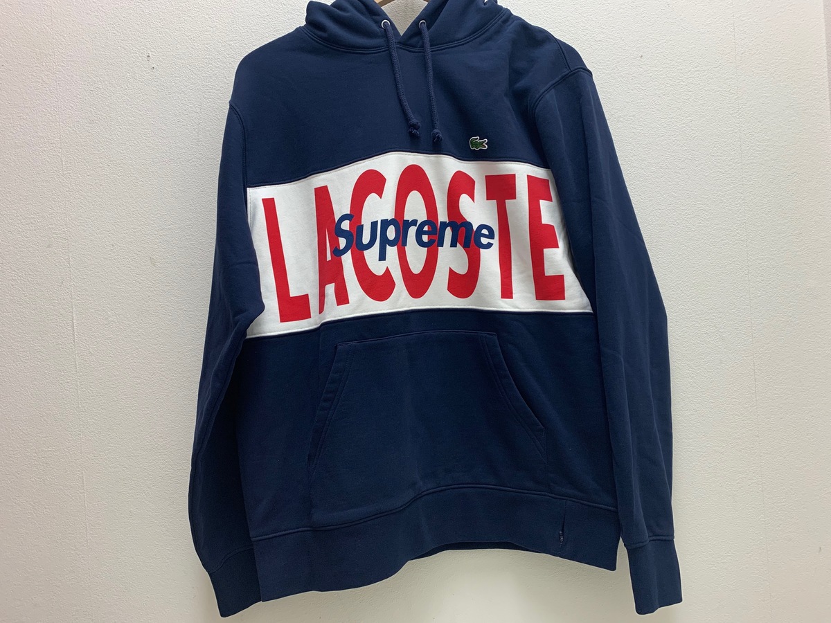 シュプリームのSupreme×LACOSTE Logo Panel Hooded Sweatshirtの買取実績です。
