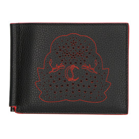 クリスチャンルブタンのCLIPSOS WALLET CALF マネークリップ付　二つ折り財布　黒の買取実績です。