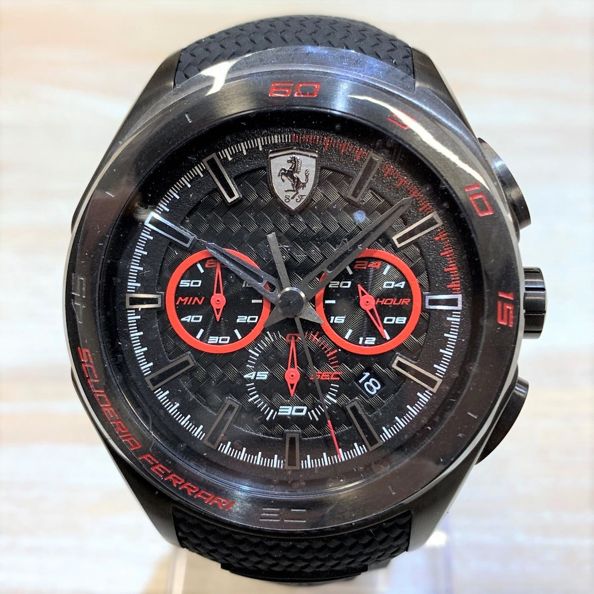 フェラーリ　アイテムの0830344 スクーデリア Gran Premio クオーツ 腕時計の買取実績です。