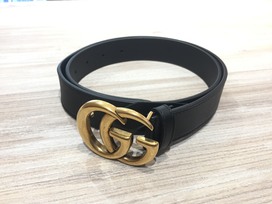 グッチの414516 ダブルGGバックル レザーベルトの買取実績です。
