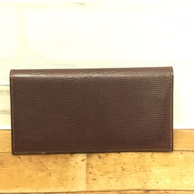 エルメスのリザード オオサカ 二つ折り札入れの買取実績です。