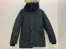 カナダグース 黒 3438JM JASPER　PARKA　ジャスパー　コヨーテファー付　ダウンジャケット 買取実績です。