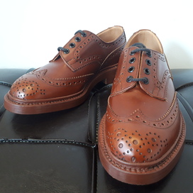 トリッカーズのM5633 BOURTON ウイングチップ シューズの買取実績です。