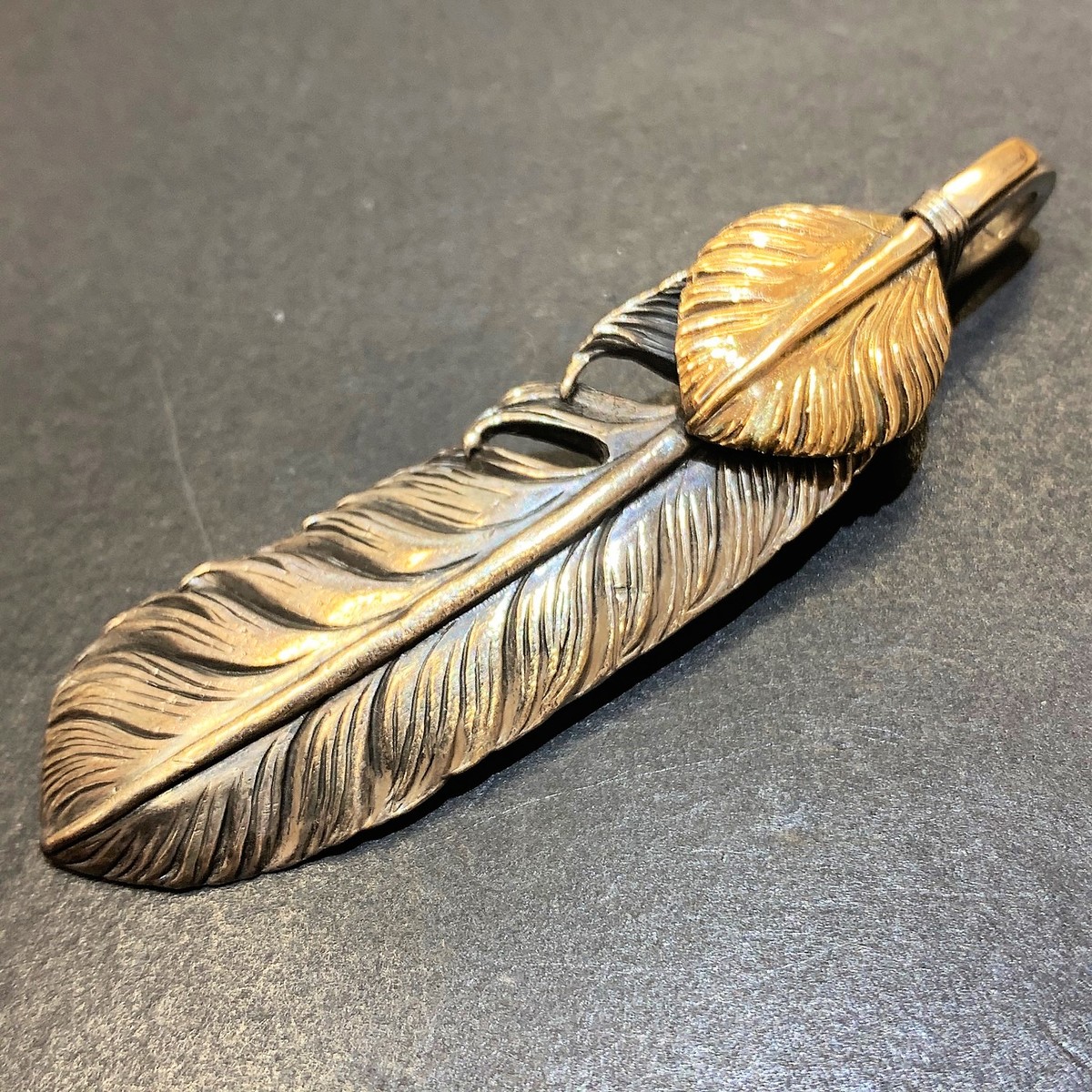 羽根デザイン シルバーリング アリゾナフリーダム 羽根デザイン