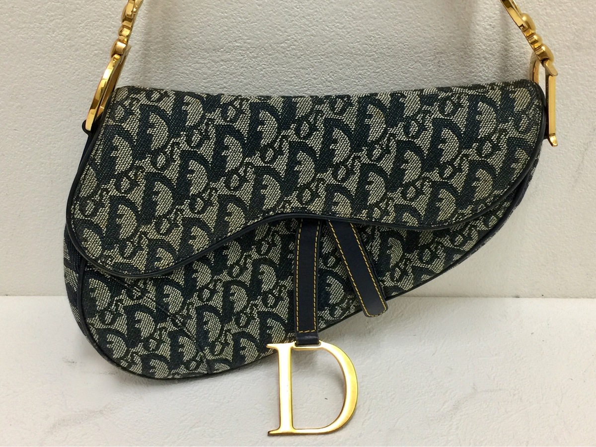 クリスチャンディオール Dior トロッター サドル バッグハンドバッグ 