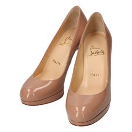 クリスチャンルブタンの1120419 NEW SIMPLE PUMP ヌードカラー パテントレザー 34の買取実績です。