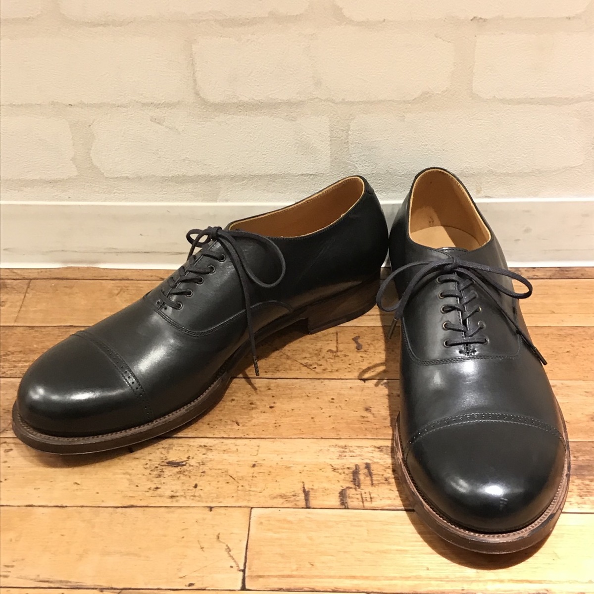 Stefano Bemer 内羽根式パンチドキャップトゥ 41/26cm