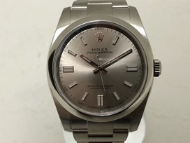 ロレックスのオイスターパーペチュアル Ref.116000 新JBの買取実績です。