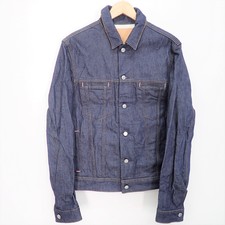 アクネ ブロ コンスト 22Y176 PASS INDIGO POINT-COLLAR デニム ジャケット 買取実績です。