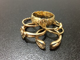 金のK14 リング 6点セットの買取実績です。