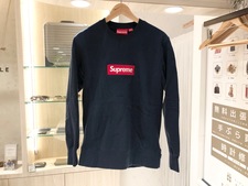 シュプリーム ネイビー ボックスロゴ ワングラム スウェット 買取実績です。