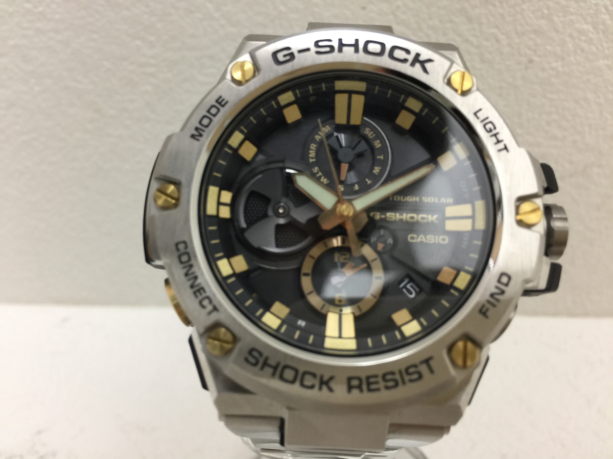 G-SHOCKのG-STEEL GST-B100D-1A9JF シルバー 腕時計の買取実績です。