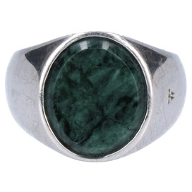 トムウッドのSV925 OVAL GREEN MARBLE リングの買取実績です。