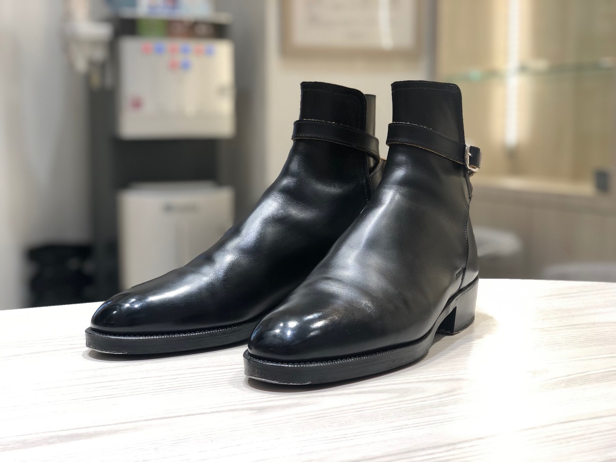 シュナイダーブーツの革靴の黒 ジョッパーブーツの買取実績 2020年3月 