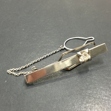 ダイヤモンド K14×Pt900 コンビ ダイヤモンド付き ネクタイピン 買取実績です。