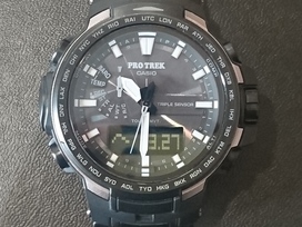 カシオのPRW-6100YT-1JF プロトレック トリプルセンサーの買取実績です。