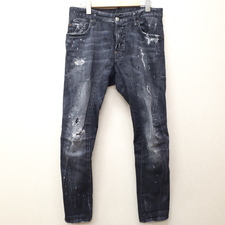 ディースクエアード S74LB0491 2019年 TIDY BIKER JEAN ダメージ加工デニムパンツ 買取実績です。