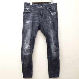 ディースクエアードのS74LB0491 2019年 TIDY BIKER JEAN ダメージ加工デニムパンツの買取実績です。