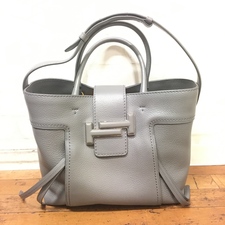 トッズ ダブルTコレクションのレザー2wayショッピングバッグ 買取実績です。