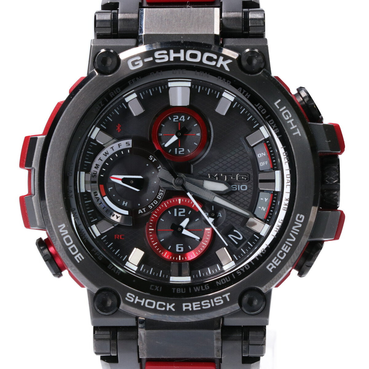 G-SHOCKのMTG-B1000B-1A4JF MT-G Bluetooth®搭載 電波ソーラーメタルベゼル 腕時計の買取実績です。