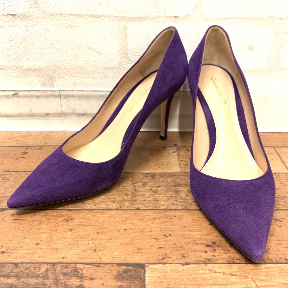 GIANVITO つくりあげる ROSSI ジャンヴィドロッシ レースアップ 