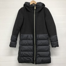 ヘルノ 17AW　黒　PI0712D　ウール　切替フーデッドダウンコート 買取実績です。